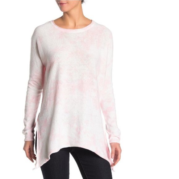 Modern Designer Tie-Dye Oversized Knit Sweater - Picture 1 of 6